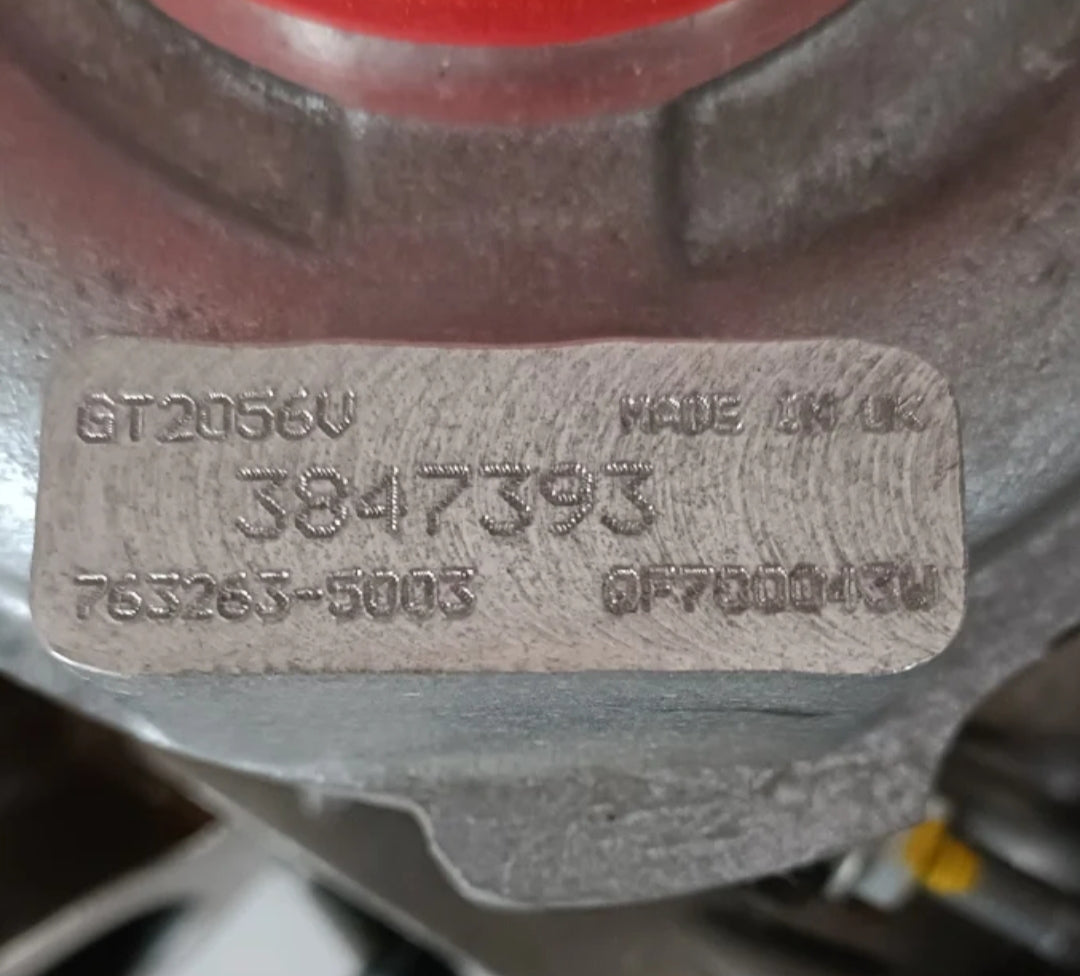 Turbo original Volvo Penta para motores D3 y D4 referencia 3847393